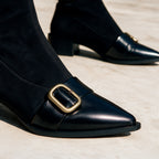 Bridget Buckle Ankle Boots