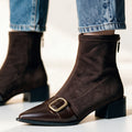 Bridget Buckle Ankle Boots