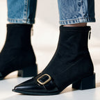 Bridget Buckle Ankle Boots