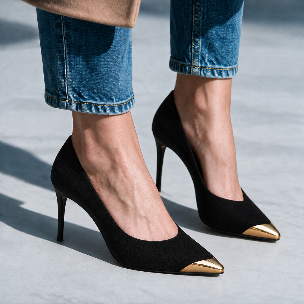 Ava Devereux Stiletto Pumps