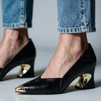 Olivia Laurent Sculpted Pumps