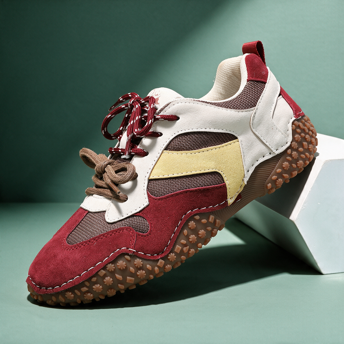 Audrey Orthopedic Leather Sneakers