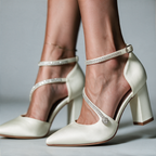 Camille Fontaine Crystal Heels