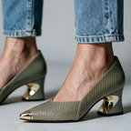 Olivia Laurent Sculpted Pumps