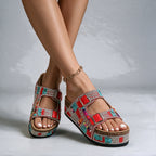 Mirabel Cushioned Cork Sandals