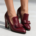 Beatrice Bow Tie Heels