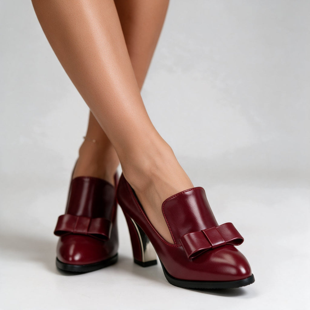 Beatrice Bow Tie Heels