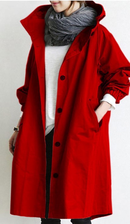 Margaux | Womens Belted Double Breasted Wool Trench Coat - 7