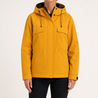 Mariah | Womens Waterproof Windproof Hooded Softshell Jacket, Amber