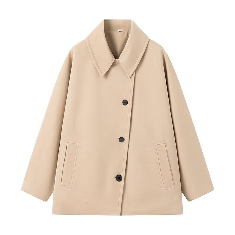 Marlee | Womens Faux Fur Coat Lapel Warm Winter Jacket