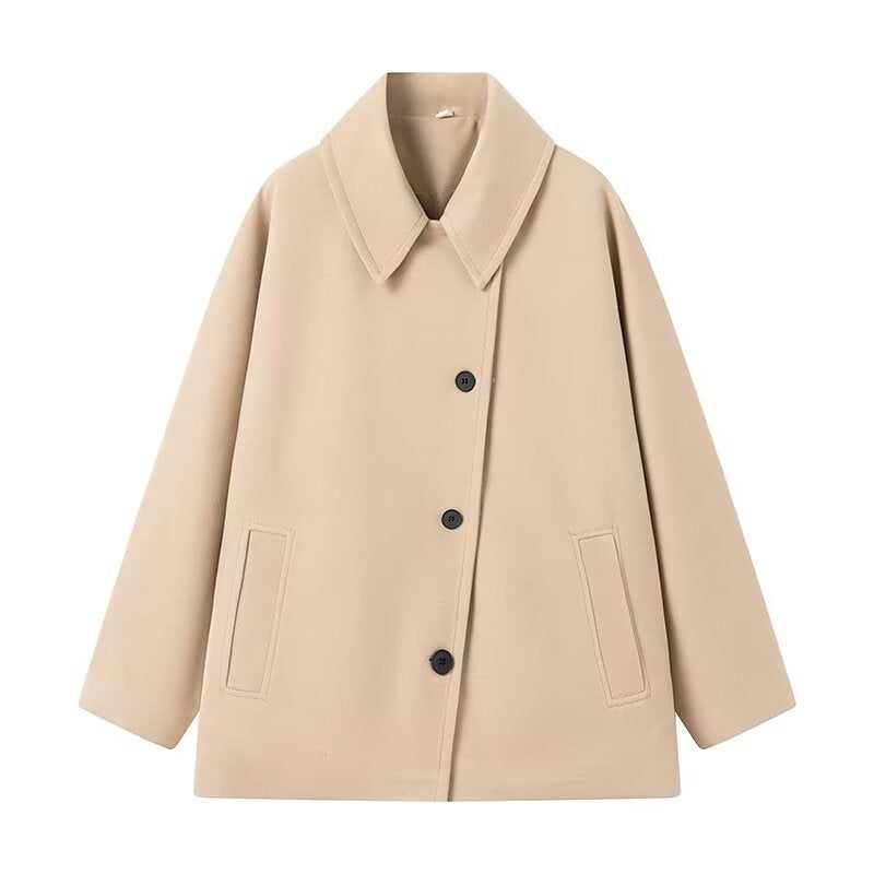 Marlee | Womens Faux Fur Coat Lapel Warm Winter Jacket