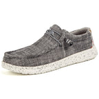 Marlo | Mens Slip On Canvas Loafers Casual Shoes - 9