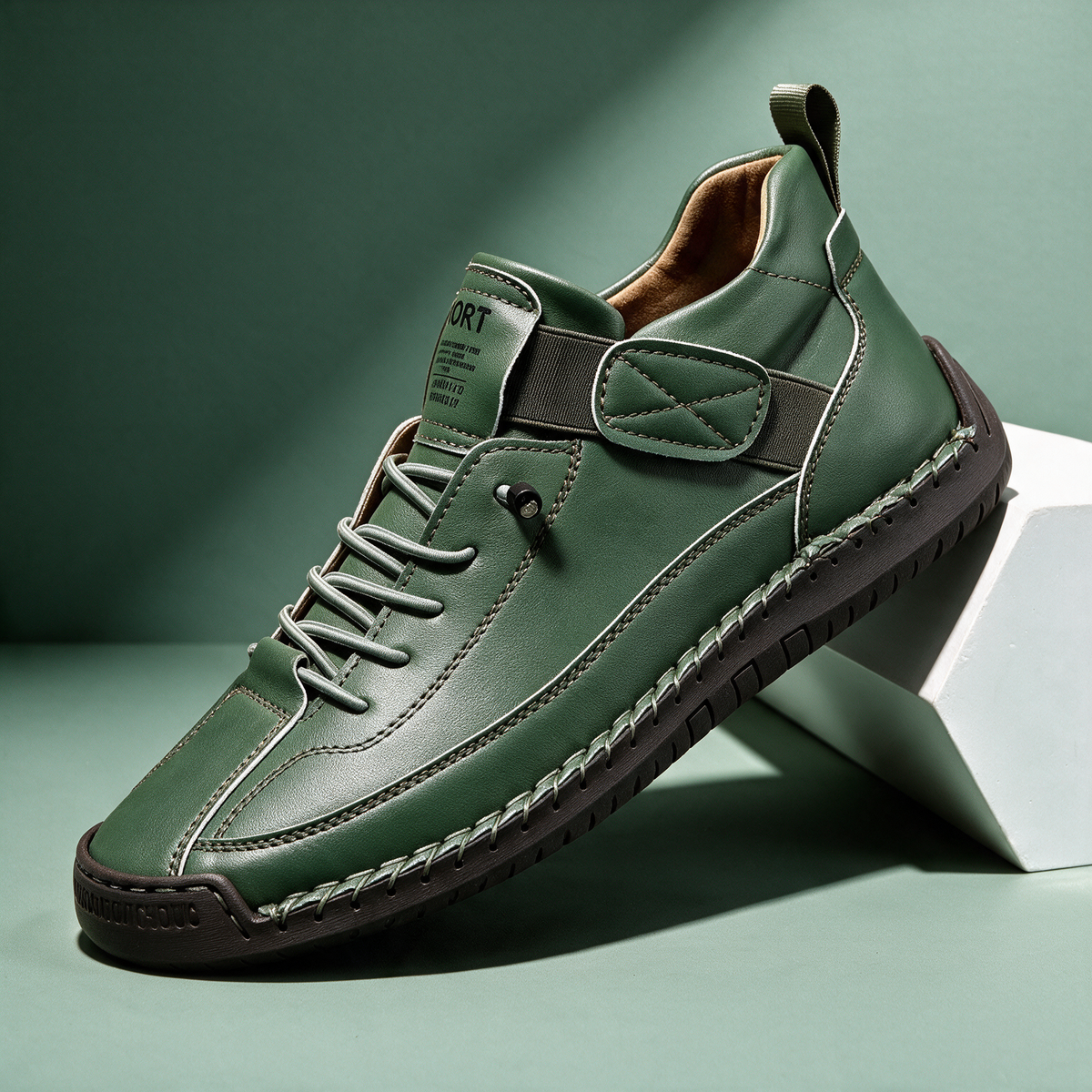 Marlowe hand-stitched orthopedic sneakers for women