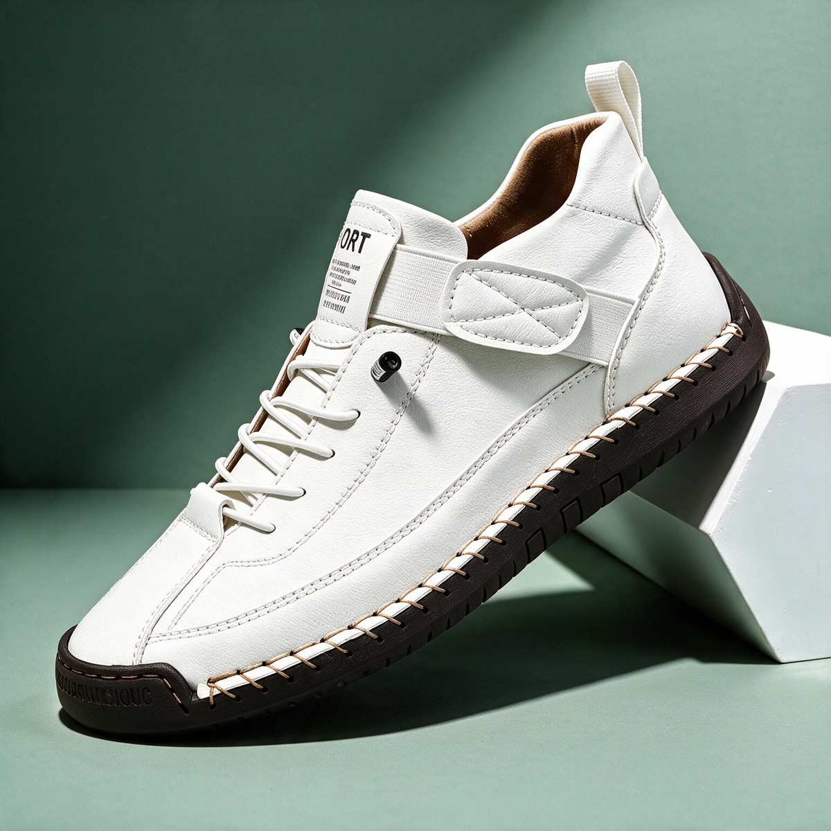 Marlowe hand-stitched orthopedic sneakers for women