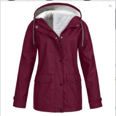 Maxwell | Mens Waterproof Fleece Lined Hooded Winter Rain Jacket