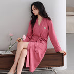 Meg | Womens Cotton Robe Bathrobe Loungewear