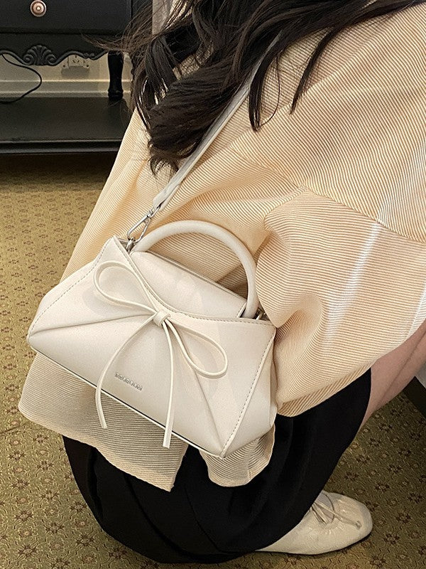 Melissa | Womens Large Bow Crossbody Bag Shoulder Purse Handbag