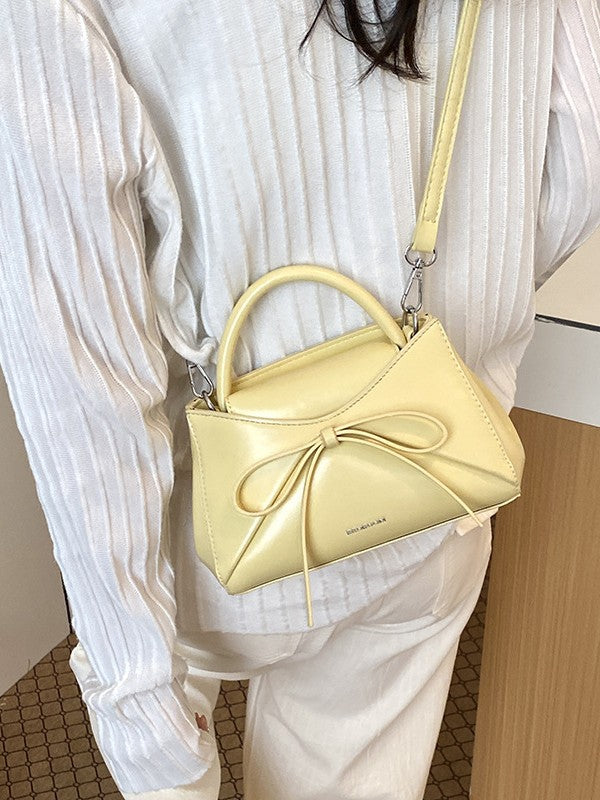 Melissa | Womens Large Bow Crossbody Bag Shoulder Purse Handbag