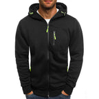 Michael | Mens Hooded Jacket Zip Up Lightweight Sports Windbreaker