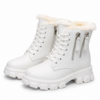 Miranda | Womens Winter Fleece Lined Warm Mid Calf Outdoor Snow Boots