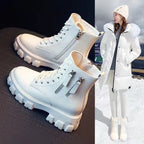 Miranda | Womens Winter Fleece Lined Warm Mid Calf Outdoor Snow Boots