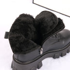 Miranda | Womens Winter Fleece Lined Warm Mid Calf Outdoor Snow Boots