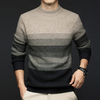 Mitchell | Mens Thick Warm Knit Sweater Round Neck Pullover