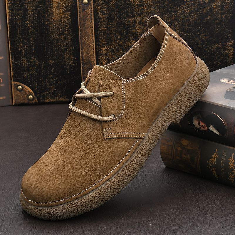 Murray | Mens Leather Chelsea Boots Brogue Casual Dress Ankle Footwear