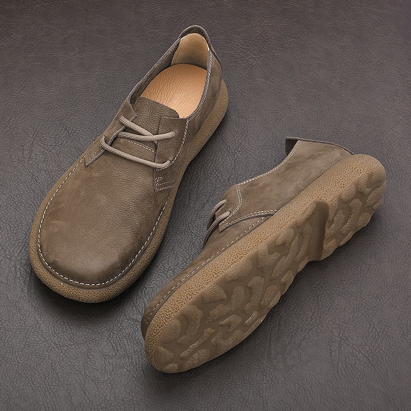 Murray | Mens Leather Chelsea Boots Brogue Casual Dress Ankle Footwear