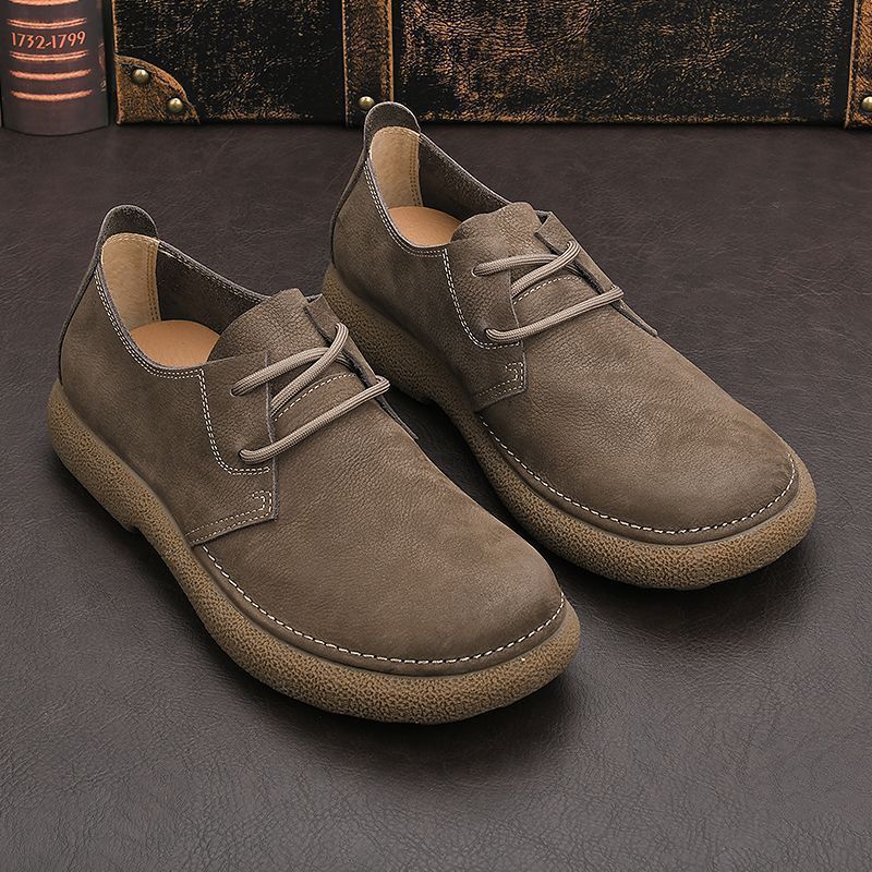 Murray | Mens Leather Chelsea Boots Brogue Casual Dress Ankle Footwear