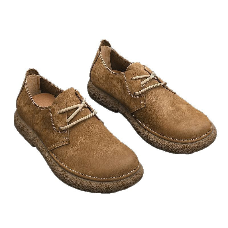 Murray | Mens Leather Chelsea Boots Brogue Casual Dress Ankle Footwear