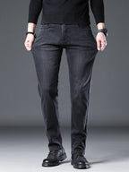 Nash | Mens Baggy Jeans Straight Leg Loose Fit Stretch Casual Denim