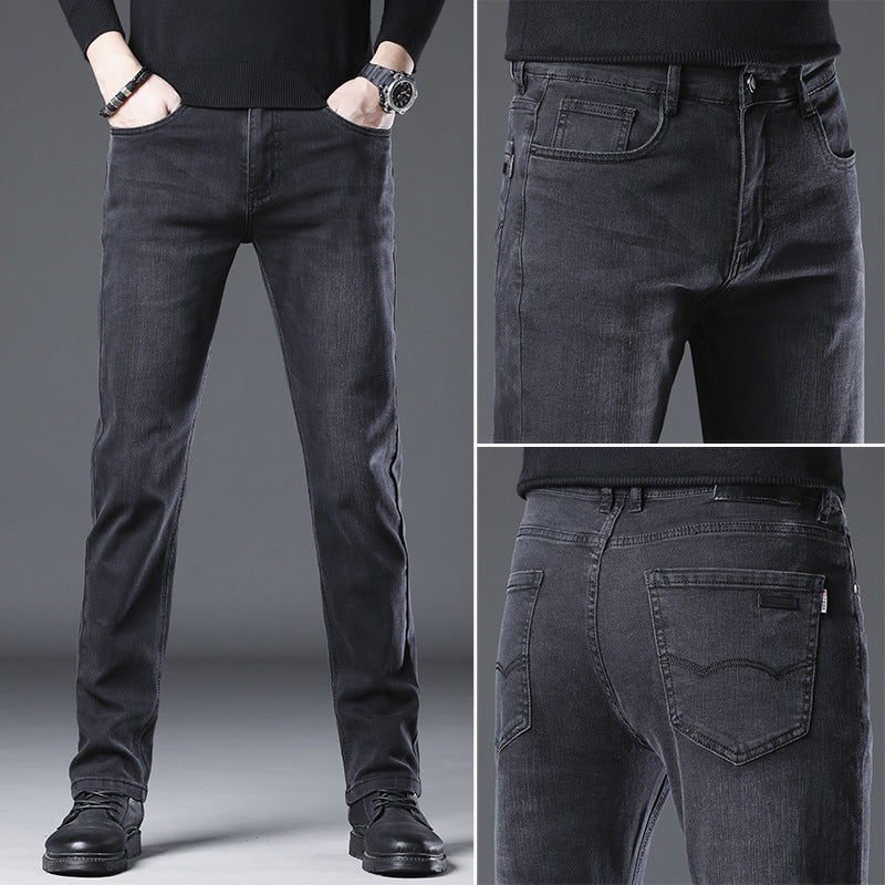 Nash | Mens Baggy Jeans Straight Leg Loose Fit Stretch Casual Denim