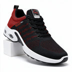 Neal | Mens Knit Cushioned Lightweight Lace Up Running Shoes Sneakers