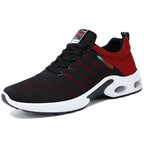 Neal | Mens Knit Cushioned Lightweight Lace Up Running Shoes Sneakers