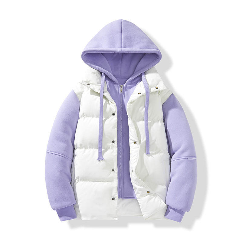 Neil | Mens Puffer Coat Hooded Quilted Padded Warm Winter Jacket