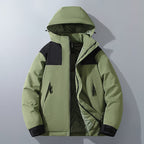 Noah | Mens Waterproof Puffer Coat Windproof Padded Winter Windbreaker Jacket