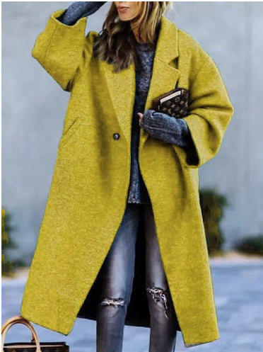 Oakley | Womens Longline Wool Blend Winter Long Coat