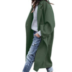 Oakley | Womens Longline Wool Blend Winter Long Coat