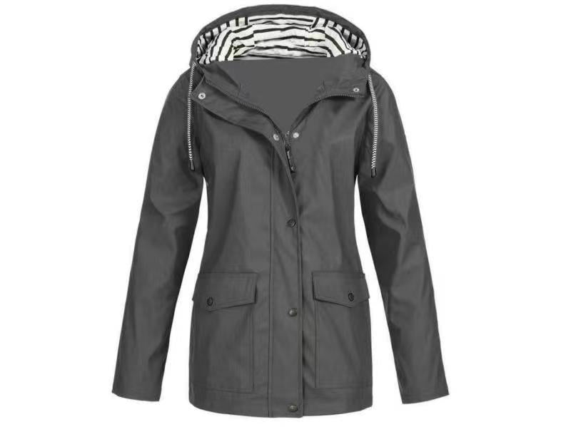Octavian | Mens Waterproof Outdoor Mountaineering 3-In-1 Rain Jacket - Grey
