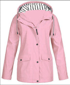 Octavian | Mens Waterproof Outdoor Mountaineering 3-In-1 Rain Jacket - Pink