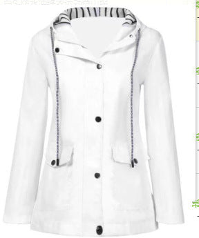 Octavian | Mens Waterproof Outdoor Mountaineering 3-In-1 Rain Jacket - White