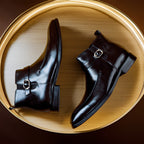 Odell | Mens Orthopedic Non Slip Side Zip Dress Chelsea Boots