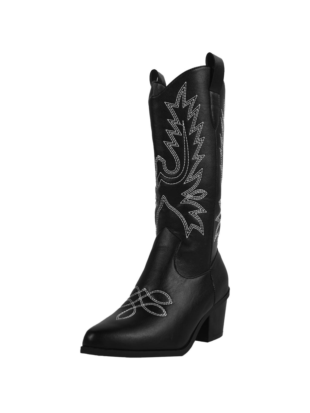 Penelope | Womens Knee High Western Heeled Long Riding Boots