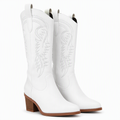 Penelope | Womens Knee High Western Heeled Long Riding Boots