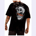 Peregrine | Mens Retro Pattern Print Short Sleeve T Shirt - 4