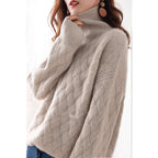 Pernille | Womens Turtleneck Knitted Jumper - 3