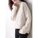 Pernille | Womens Turtleneck Knitted Jumper - 4