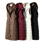 Philippa | Womens Waist Cinching Padded Long Coat - 1