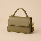 Piers | Womens Shoulder Bag Small Square Crossbody Handbag, Green